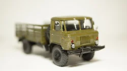 Газ 66 бортовой , Русская миниатюра 1:43