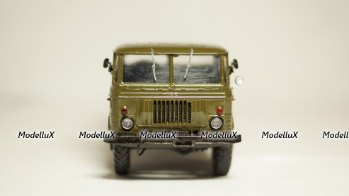 Газ 66 бортовой , Русская миниатюра 1:43