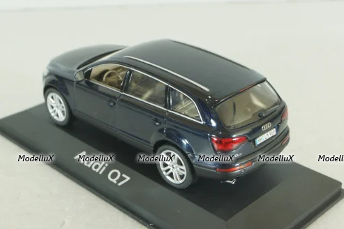 Audi Q7 4.2 V8 FSI 2007, dark blue, 5010507633, Schuco 1:43