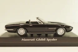 Maserati Ghibli Spyder 1969, black, 940123331, Maxichamps 1:43