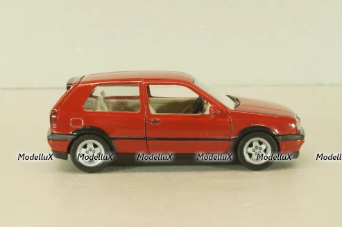 Volkswagen Golf VR6 3-doors (Golf III) 1991, red, 1005R, Schabak 1:43