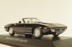 Maserati Ghibli Spyder 1969, black, 940123331, Maxichamps 1:43