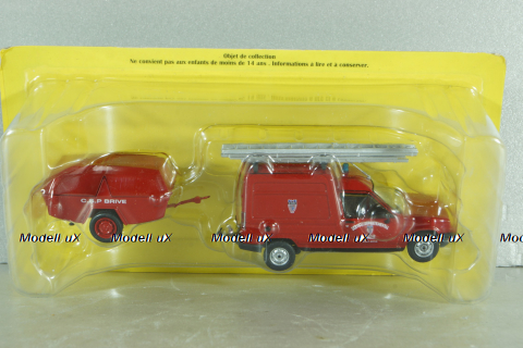 Renault Express with Motopompa (Corrèze), Sapeurs-Pompiers №63, Altaya 1:43 С журналом!