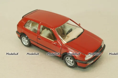 Volkswagen Golf VR6 3-doors (Golf III) 1991, red, 1005R, Schabak 1:43