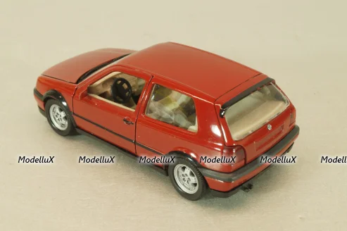 Volkswagen Golf VR6 3-doors (Golf III) 1991, red, 1005R, Schabak 1:43