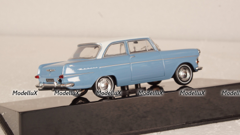Opel Rekord P2 1961 light blue/white, CLC360N, IXO 1:43