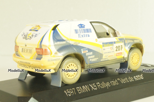 BMW X5 (E53) Rally X-Raid #207 Rally Raid Paris Dakar 2004, Solido 1:43