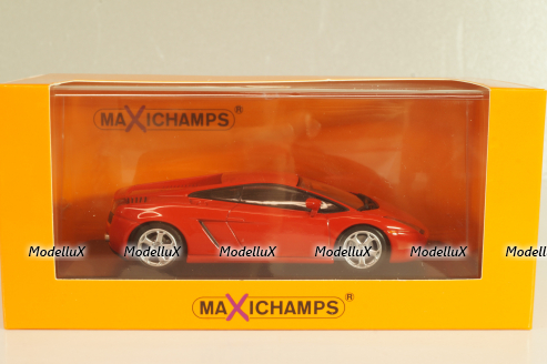 Lamborghini Gallardo 2004, red, 940103501, Maxichamps 1:43
