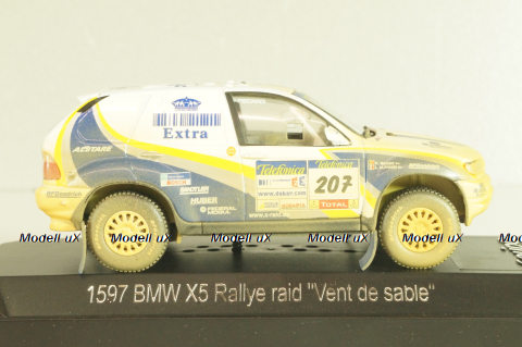 BMW X5 (E53) Rally X-Raid #207 Rally Raid Paris Dakar 2004, Solido 1:43