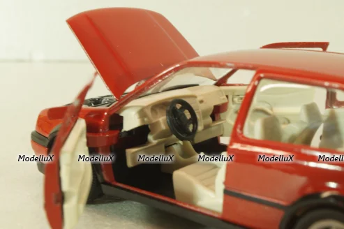 Volkswagen Golf VR6 3-doors (Golf III) 1991, red, 1005R, Schabak 1:43