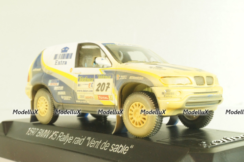 BMW X5 (E53) Rally X-Raid #207 Rally Raid Paris Dakar 2004, Solido 1:43