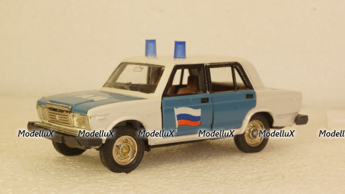 Ваз-2107 ГАИ с МИ Апрель 1993, Тантал/Радон 1:43