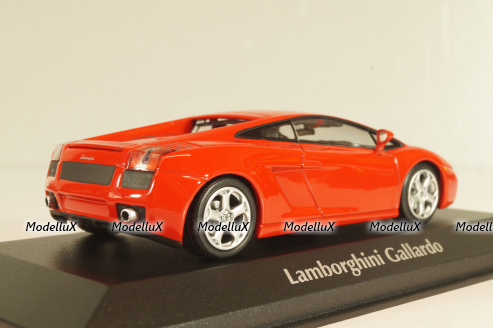 Lamborghini Gallardo 2004, red, 940103501, Maxichamps 1:43