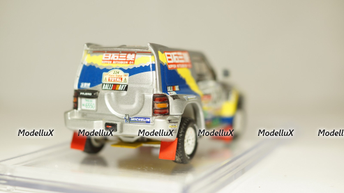 Mitsubushi Pajero 2  #224 dakar 2001, Skid 1:43