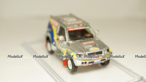 Mitsubushi Pajero 2  #224 dakar 2001, Skid 1:43