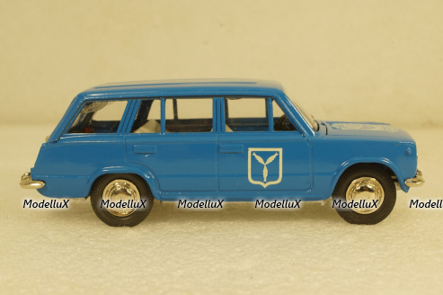 Ваз-2102, 400 лет Саратову, синий, Тантал/Радон 1:43
