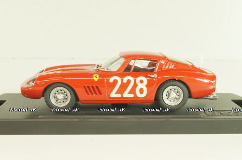 Ferrari 275 GTB/4 #228, red, 8430, ModelBox 1:43