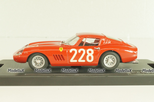 Ferrari 275 GTB/4 #228, red, 8430, ModelBox 1:43