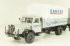 Bussing 8000 truck with trailer "Danzas" 1950 #1, grey, 06253, Schuco 1:43 