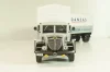 Bussing 8000 truck with trailer "Danzas" 1950 #1, grey, 06253, Schuco 1:43 