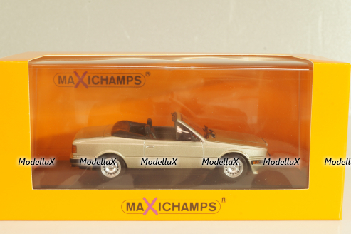 Maserati Biturbo Spyder 1982, silver, 940123531, Maxichamps 1:43