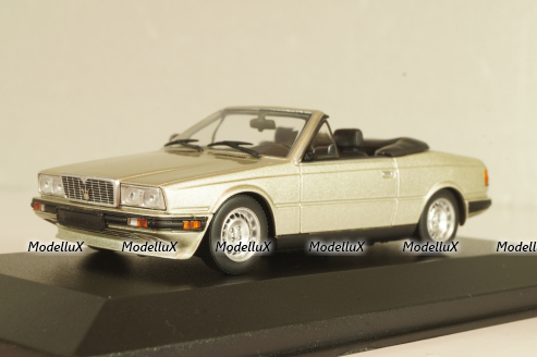 Maserati Biturbo Spyder 1982, silver, 940123531, Maxichamps 1:43