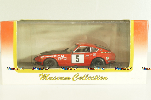 Datsun 240Z #5 Rally Monte Carlo 1972, (Nissan Fairlady Z), red, 03165B, Kyosho 1:43