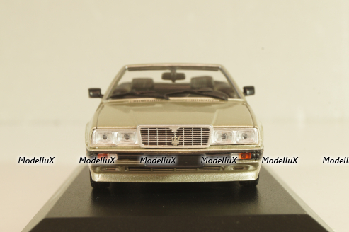 Maserati Biturbo Spyder 1982, silver, 940123531, Maxichamps 1:43