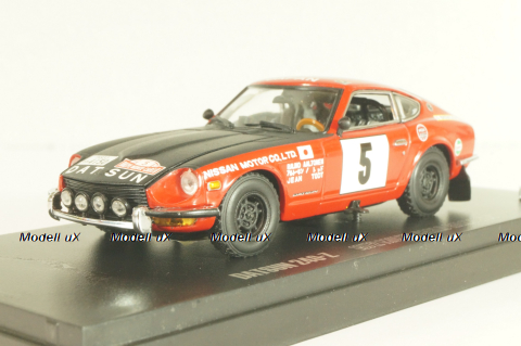 Datsun 240Z #5 Rally Monte Carlo 1972, (Nissan Fairlady Z), red, 03165B, Kyosho 1:43