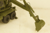 Краз-255 с экскаватором, хаки, RTM 1:43