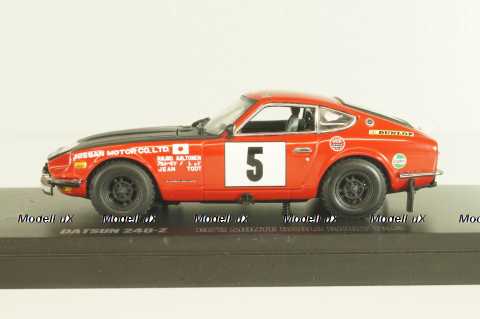 Datsun 240Z #5 Rally Monte Carlo 1972, (Nissan Fairlady Z), red, 03165B, Kyosho 1:43
