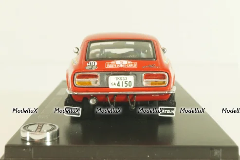Datsun 240Z #5 Rally Monte Carlo 1972, (Nissan Fairlady Z), red, 03165B, Kyosho 1:43