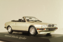 Maserati Biturbo Spyder 1982, silver, 940123531, Maxichamps 1:43