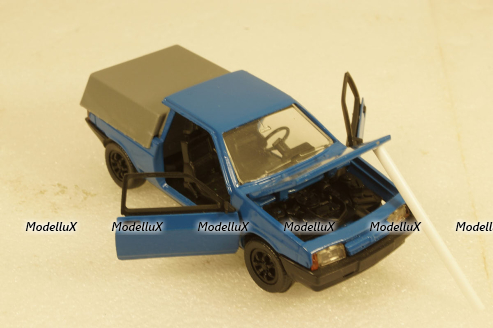 Ваз-2108, пикап с тентом, Тантал/Радон 1:43