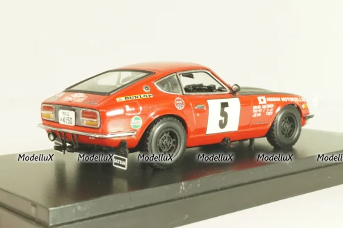 Datsun 240Z #5 Rally Monte Carlo 1972, (Nissan Fairlady Z), red, 03165B, Kyosho 1:43