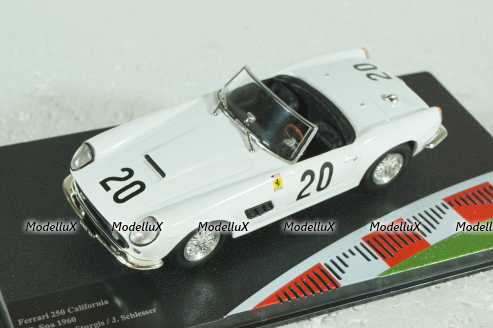 Ferrari 250 California #20 24h LeMans 1960 Sturgis, Schlesser,  Altaya, Ferrari Racing Collection 1:43