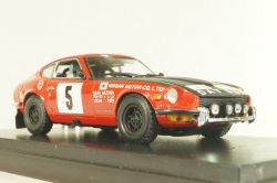 Datsun 240Z #5 Rally Monte Carlo 1972, (Nissan Fairlady Z), red, 03165B, Kyosho 1:43