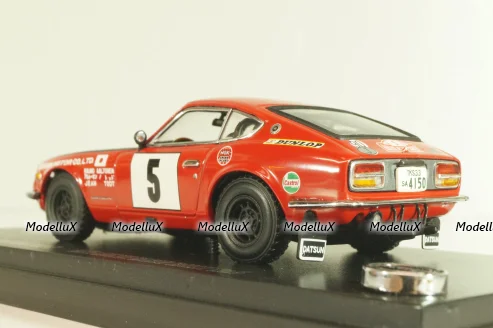 Datsun 240Z #5 Rally Monte Carlo 1972, (Nissan Fairlady Z), red, 03165B, Kyosho 1:43