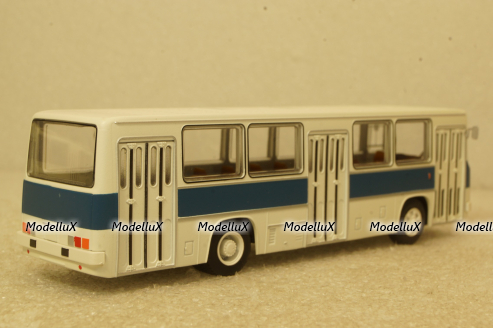 Икарус 260 city bus, white/blue, BRE59802, Brekina 1:87
