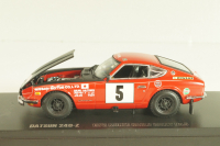 Datsun 240Z #5 Rally Monte Carlo 1972, (Nissan Fairlady Z), red, 03165B, Kyosho 1:43