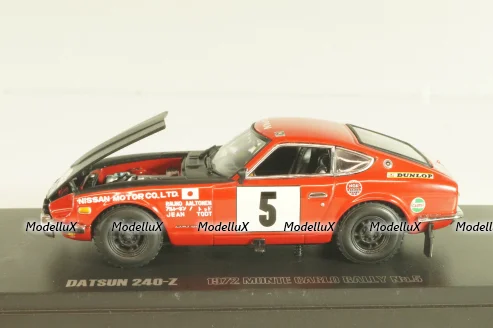 Datsun 240Z #5 Rally Monte Carlo 1972, (Nissan Fairlady Z), red, 03165B, Kyosho 1:43