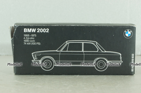BMW 2002  1968, orange, 80429419932, Schuco 1:43