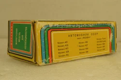 Москвич-412, такси, май 90г., Тантал/Радон 1:43