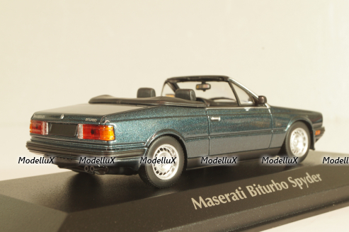 Maserati Biturbo Spyder 1982, green, 940123530, Maxichamps 1:43