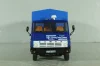 Камаз-5325 бортовой с тентом, синий/зеленый, Автоистория (Конверсия) 1:43