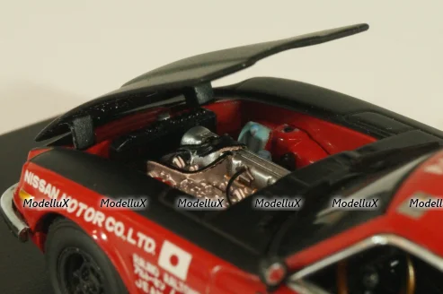 Datsun 240Z #5 Rally Monte Carlo 1972, (Nissan Fairlady Z), red, 03165B, Kyosho 1:43