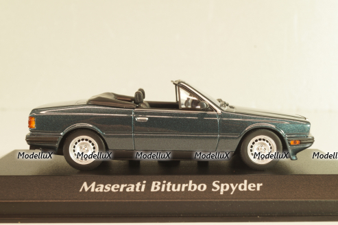 Maserati Biturbo Spyder 1982, green, 940123530, Maxichamps 1:43