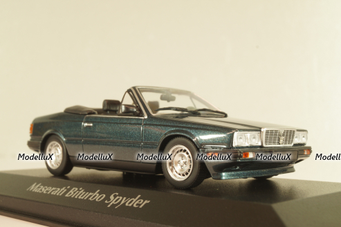 Maserati Biturbo Spyder 1982, green, 940123530, Maxichamps 1:43
