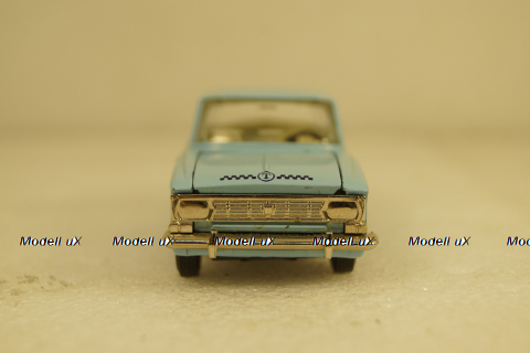 Москвич-412, такси, май 90г., Тантал/Радон 1:43