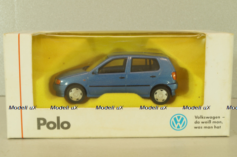 Volkswagen Polo 5-doors (Polo III) 1994, blue, Herpa 1:43